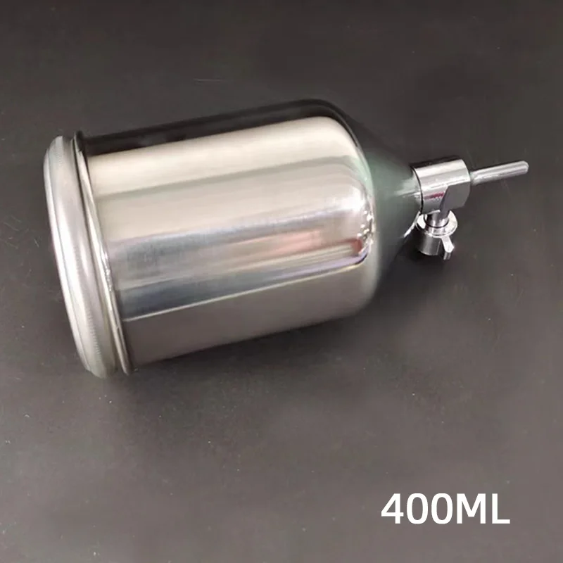 Adequado para david biss 502 pistola de gravidade copo acessórios 400ml pote liga alumínio pistola pneumática capacidade copo