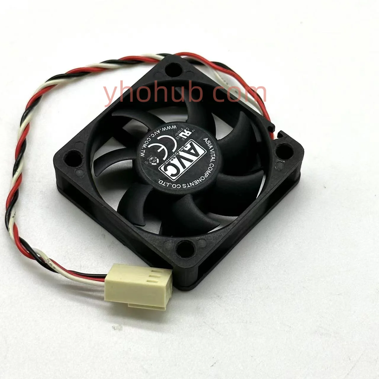 AVC DS04010B12L 014 DC 12V 0.08A 40x40x10mm 3-Wire Server Cooling Fan