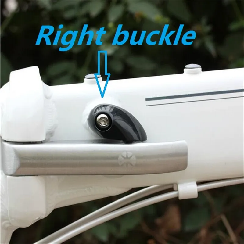 Folding Bike Parts Frame Folding Fixing Buckle Safety Clasp Left / Right Buckle With Bolt For Dahon P8 SP8 bya412