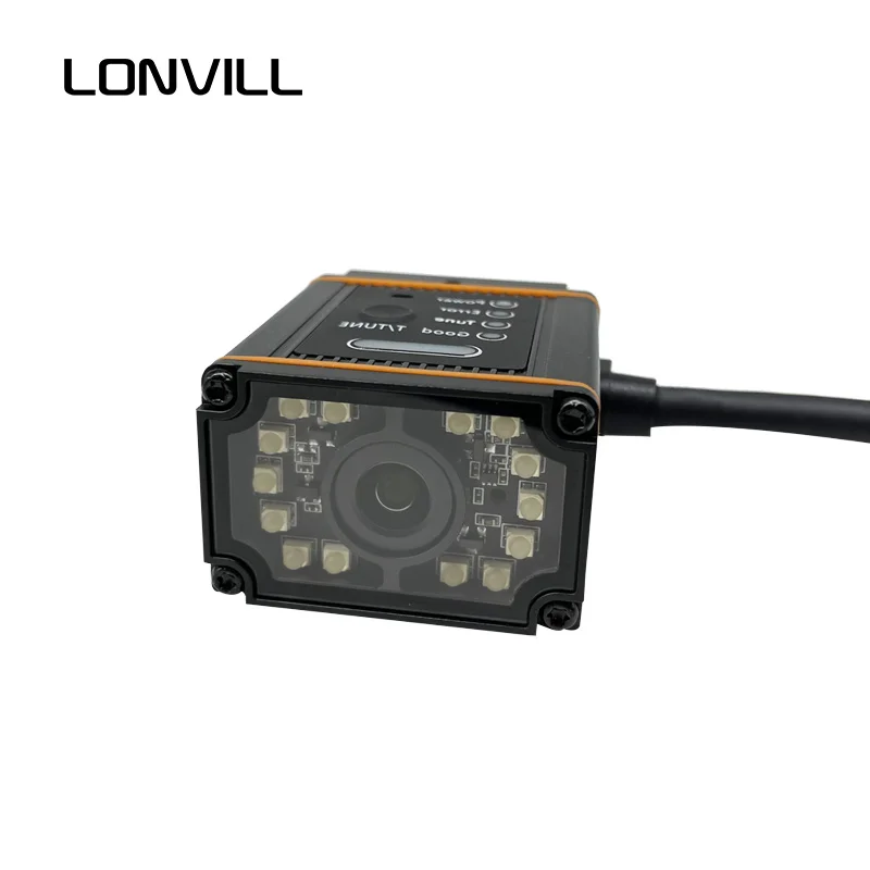 LONVILL High Density Megapixels Industrial Fixed Mount Scanner for Sorting Center Product Line Labeling Machine Barcode Scanner