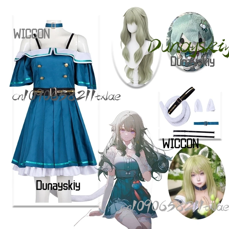 

anime cosplay Kusnagi Nene PJSK cosplay costumes wig accession furry jirai kei lolita dress kawaii sexy Halloween cosplay