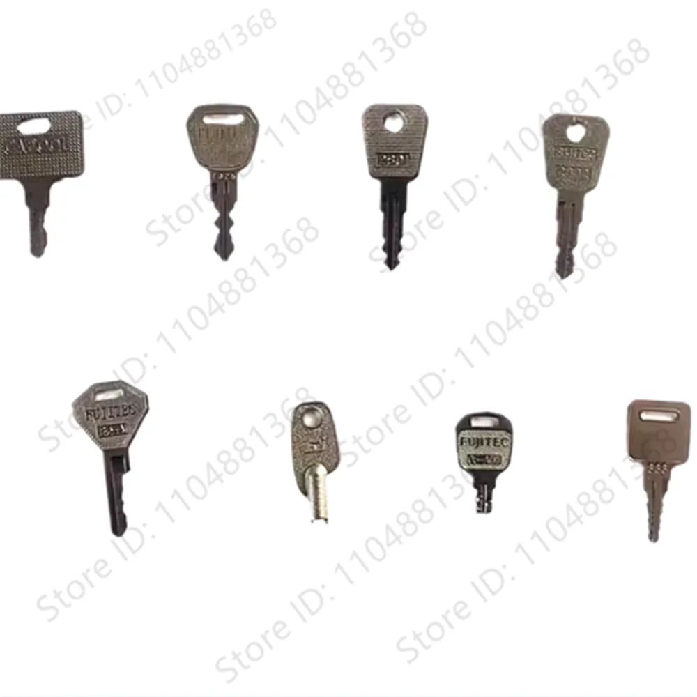 

10PCS for Xunda SCHINDLER Lock Elevator Key 335400 300A 300B 300C D CH751 Keys Escalator key E F