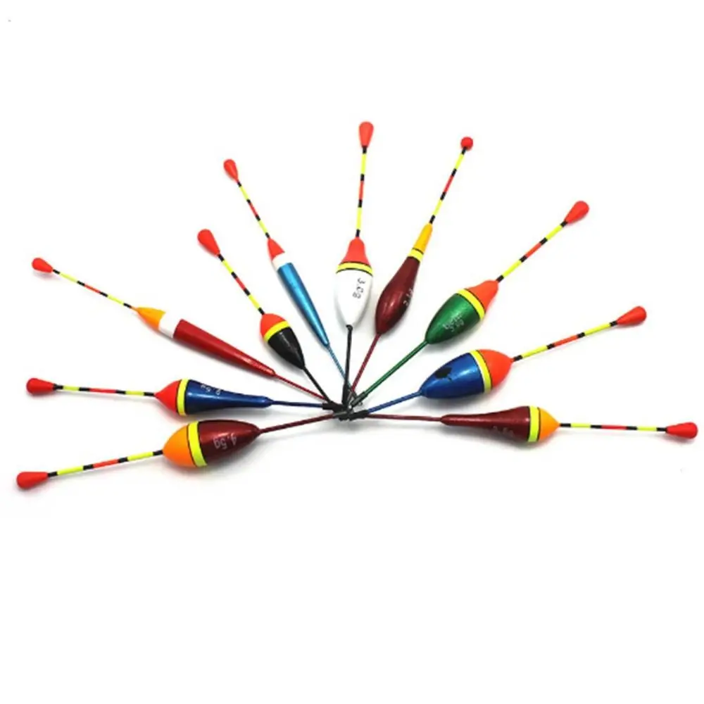 

Colorful Carp Fishing 4.5/3/2.5/1.2/0.8/0.6g Fishing Floats Set Fishing Bobber Stick Bobber Stick Light Stick Floats