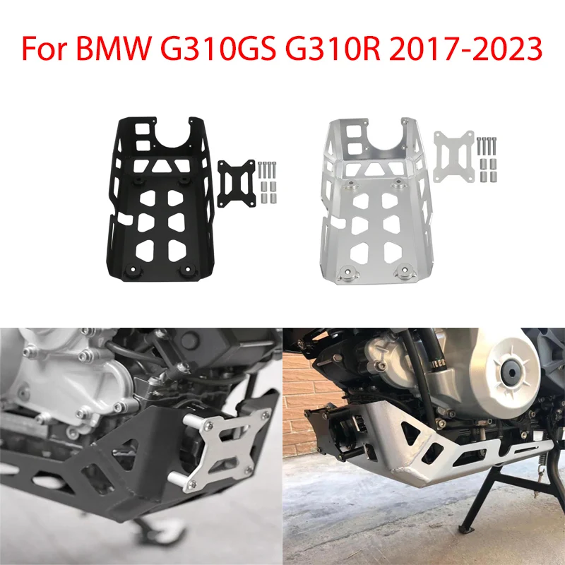 DWOE Motorcycle Engine Chassis Guard Protection Cover Skid Plate Belly Pan Protector For BMW G310R G310GS G310 GS/R 2016-2020