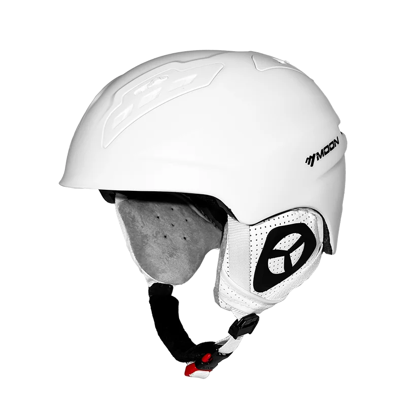 

MOON Ski Helmet - 4 Vent Holes/Thermal Lined/Winter Sports Protective Gear for Skiing Snowboarding helmet (Unisex Adult)