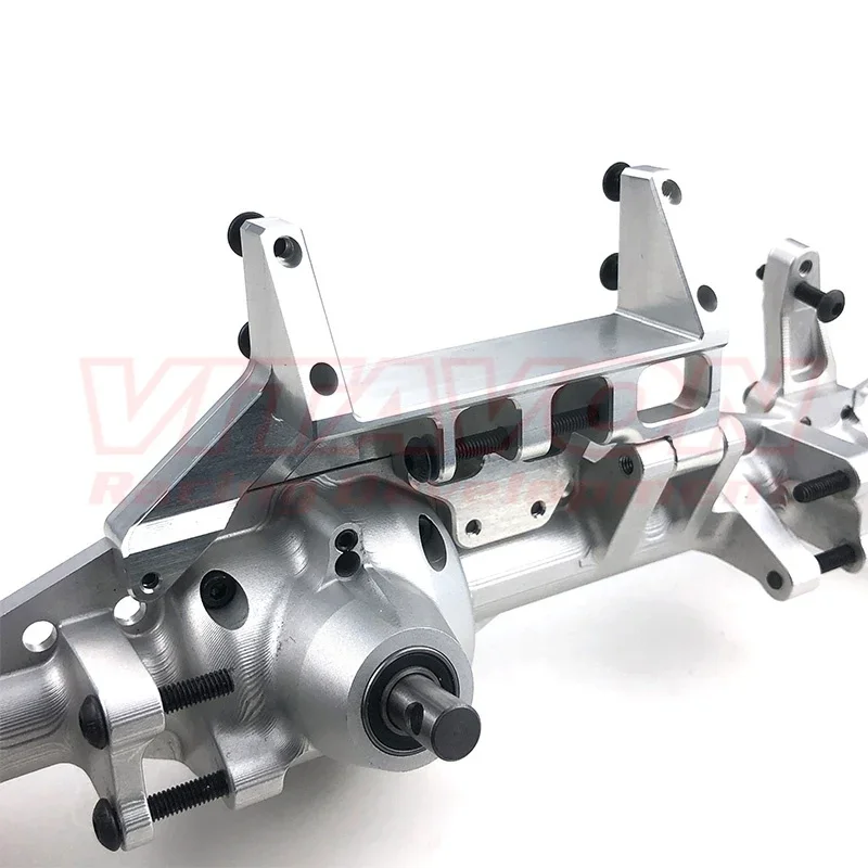 Vitavon CNC Aluminum 7075 Custom 4 Links Built Front Servo Mount For Vitavon Front Axle Housing Only SCX6