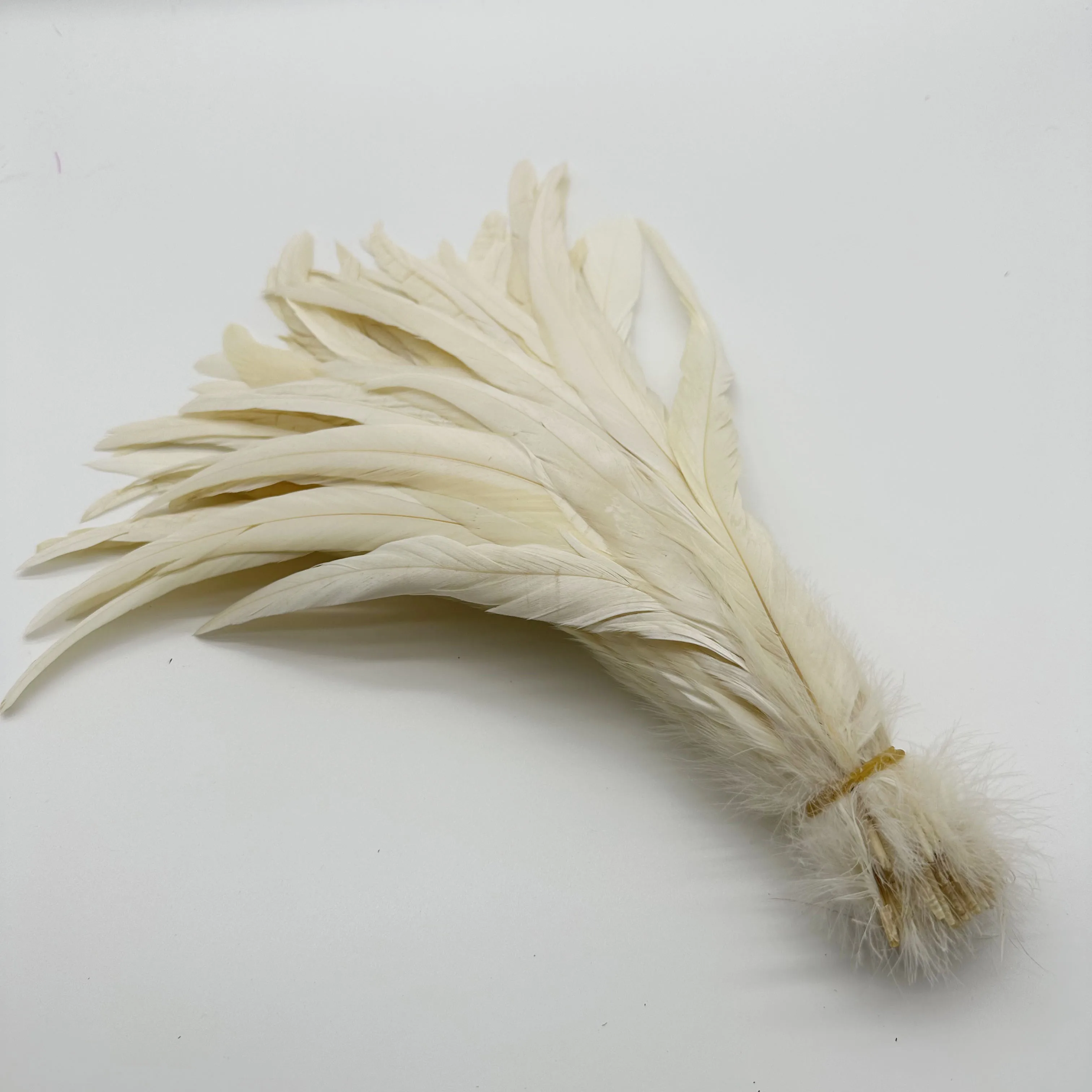 Rooster Tail Feather Raw White Black Pink DIY Feathers 100pcs Clothing Jewelry Accessories Wedding Party Performance