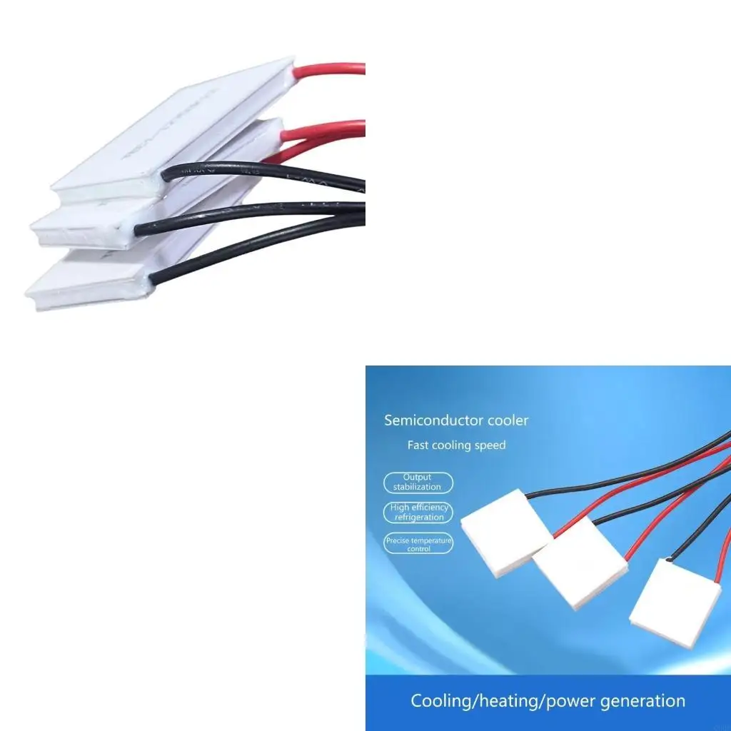 C90F 효과적인 열전 냉각 모듈 전자 반도체 열전 방열판 용 12V 12A 29.7W 냉각 패드