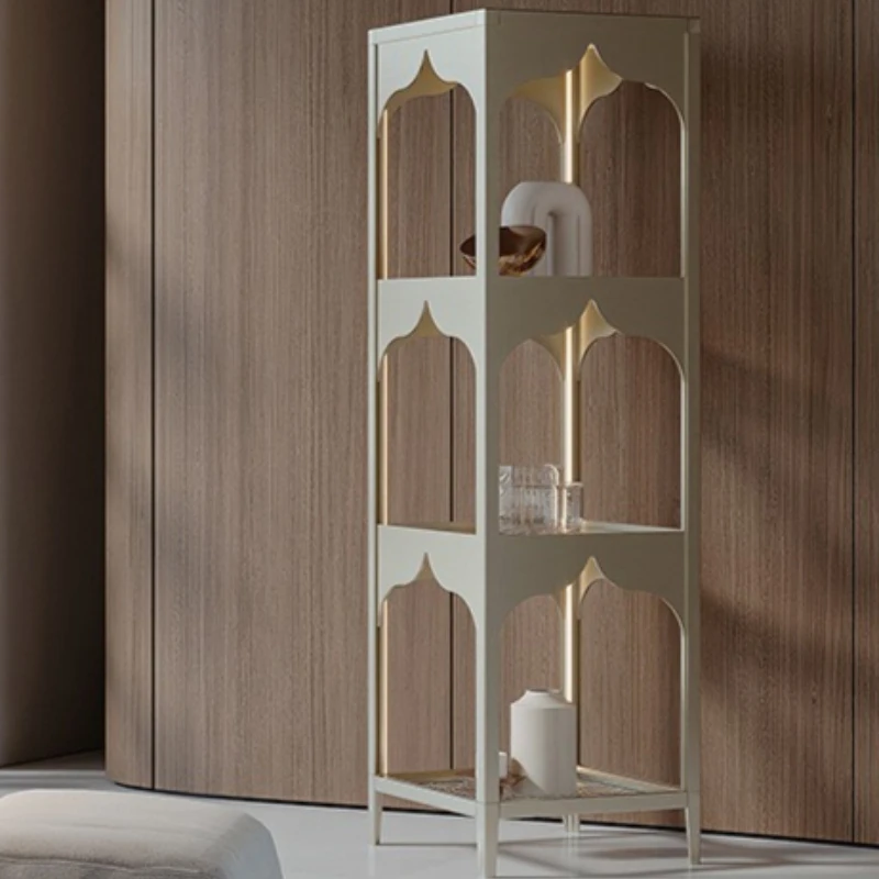 Aluminum alloy jewelry cabinet, floor display cabinet