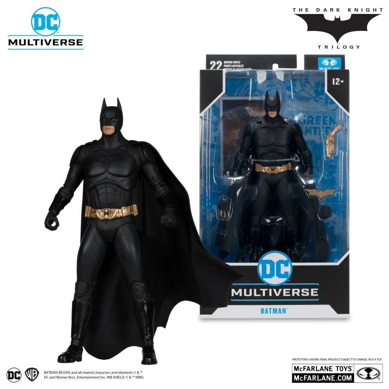 In Stock Genuine Macfarlane 1989 Keaton Batman Bell Batman 7-Inch Mobile Figurine Toy Pvc Action Figure Collectible Model Toy