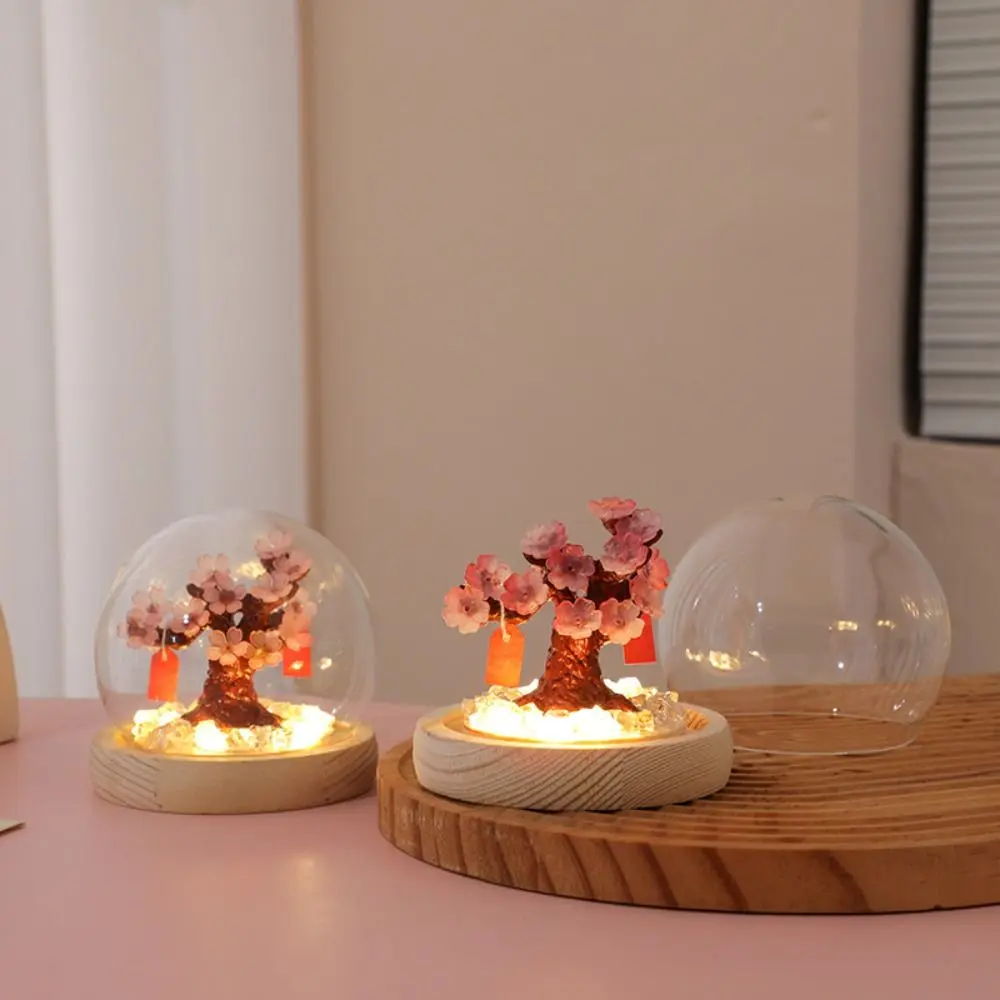 Home Decor Handmade Peach/Cherry Nightlight Creative Exquisite Ambiance Light Simulated Bedside Light Gift