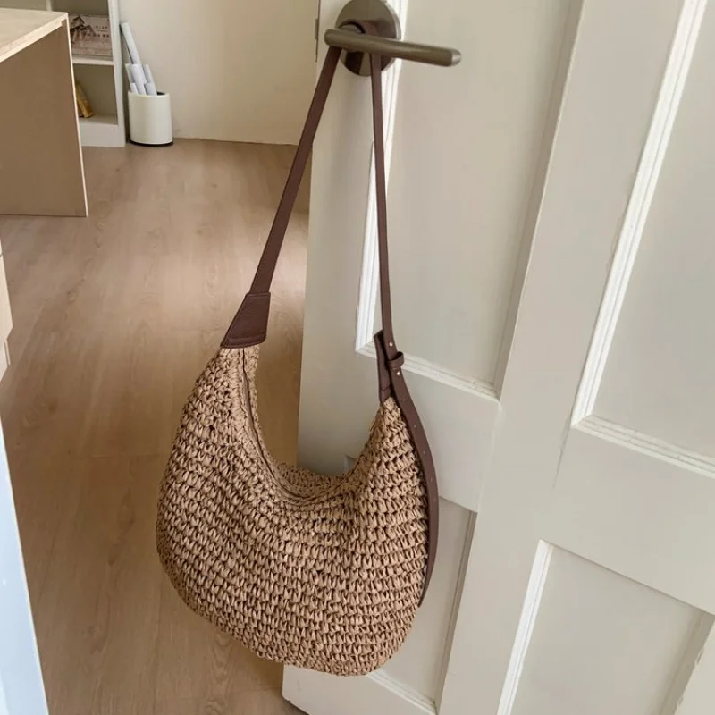 

Уникальная винтажная кожаная сумка через плечо, модный дизайн, сплошной цвет с буквенным логотипом для женщин, классическая мода