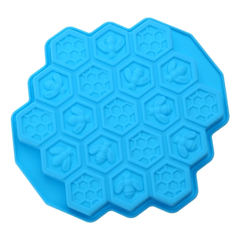 Honeycomb Bee Shaped Silicone Fondant Molds Baking Accessories Soap Polymer Clay Mould Silicone Material for Hand DropShipping