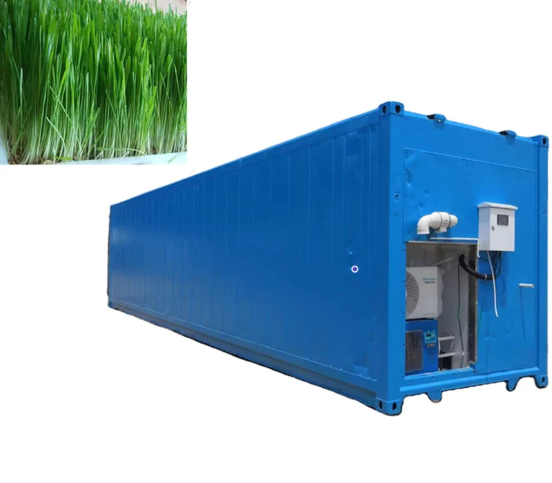 Hot sale automatic barley fodder growing systems/ wheat hydroponic