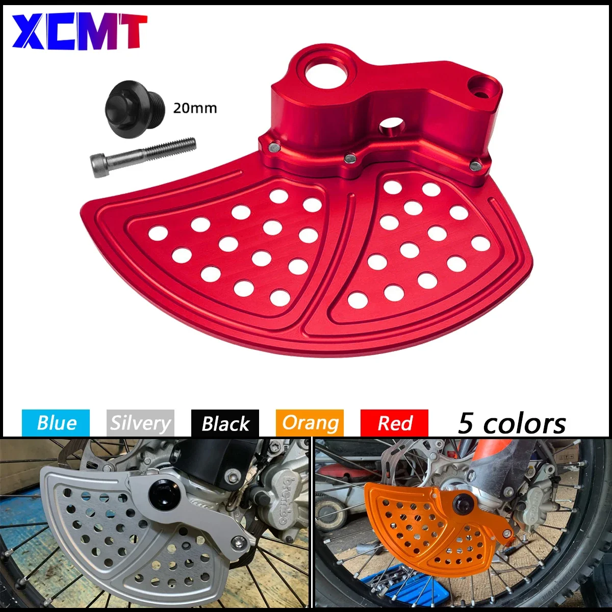 For KTM TPi EXC 300 Front Brake Disc Guard Protector EXC 250 SX 125 EXCF 350 450 500 SXF XC XCF XCW For Husqvarna TE TX TC FE FX