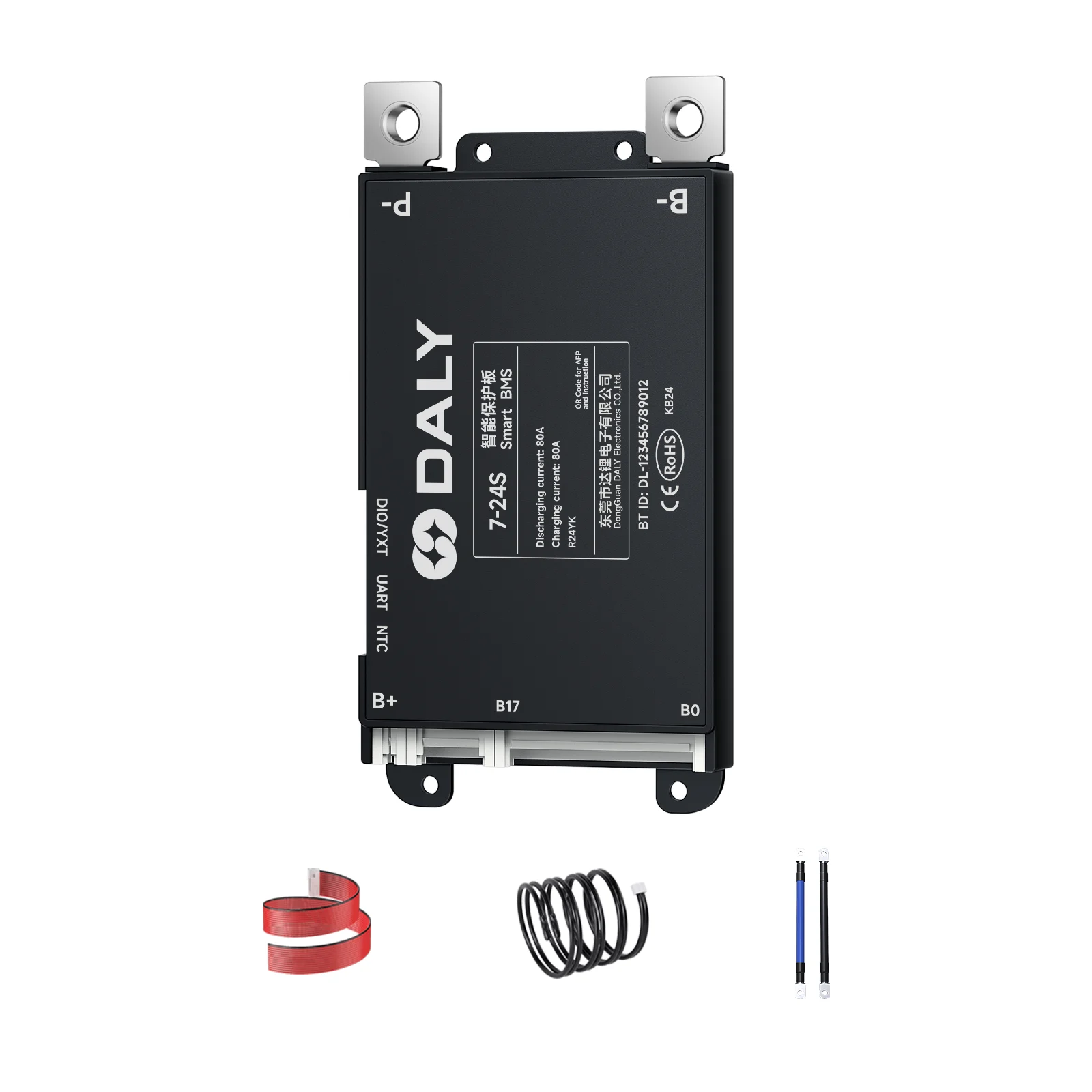 Daly Smart BMS 30A 40A 60A 80A 100A 120A 150A 200A WIFI Ingebouwde Bluetooth 7S 8S 13S 14S 16S 17S 20S 24S Lifepo4 Li-Ion LTO - afbeelding 2