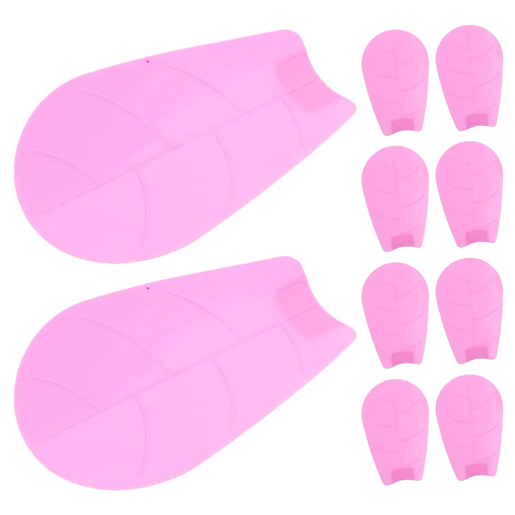

10pcs Mini Ceiling Fan Blades Thickened Replacement Parts Electric Plastic Fans Accessories Compact Space Saving Design