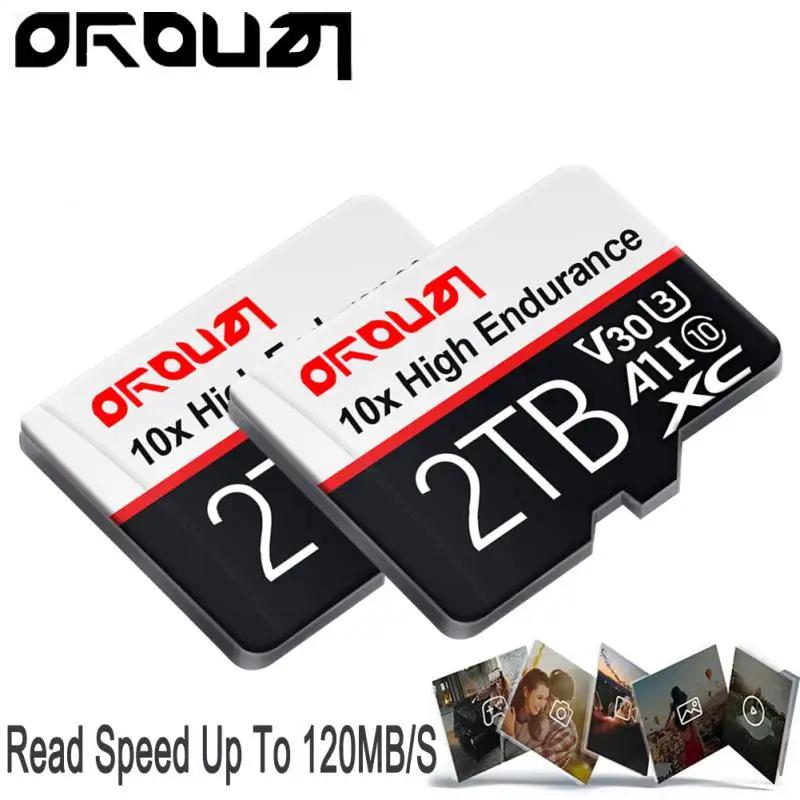 128GB Memory Card 2TB 1TB Micro TF/SD Card Class 10 High Speed Flash Memory Card 512GB SD Card For Nintendo Ds Steam Deck