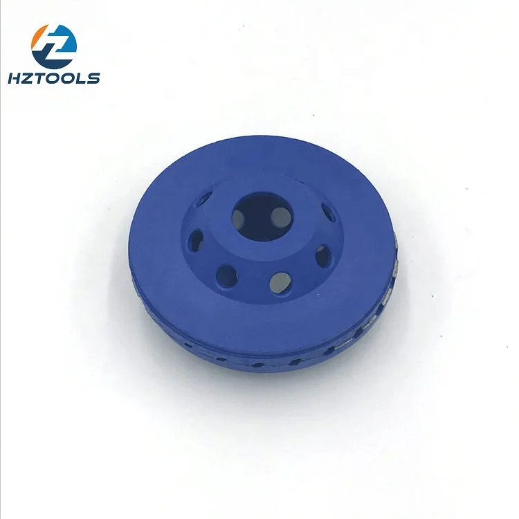 Roda gerinda berlian turbo untuk lantai beton batu granit 100*22.23mm 4in*7/8in.