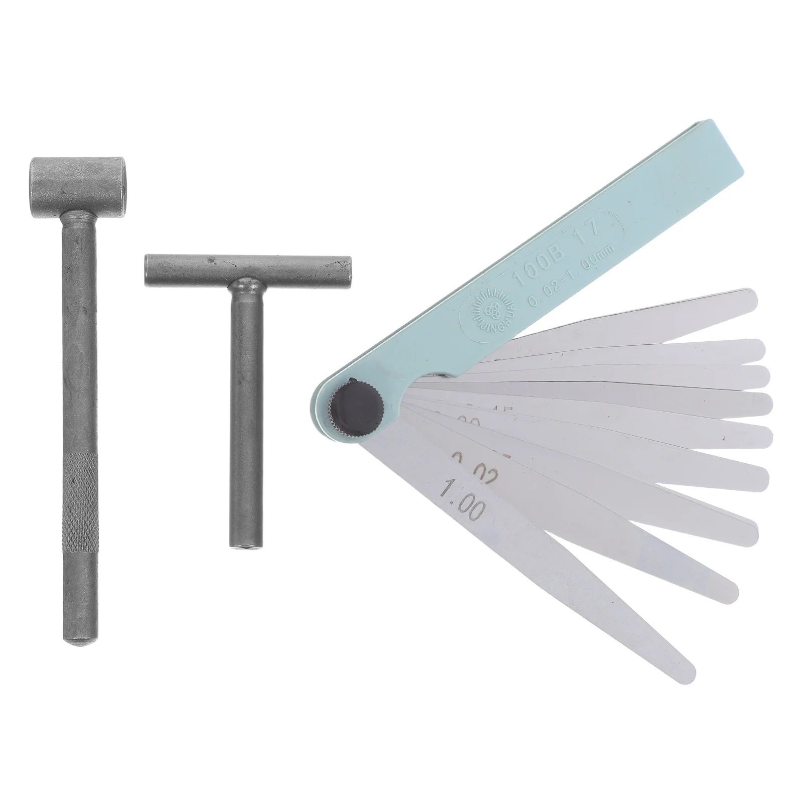 

1 Set Motorcycle Repair Tools T-Handle Valve Adjustment Tool Kit Feeler Gauge For Gap Width Measuring Engine Maintenance Tool