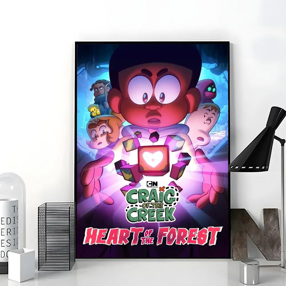 Anime C-Craig Of The Creek Poster HD Paper Print Home Living Room Bedroom Entrance Bar Cafe Art Painting Decoration