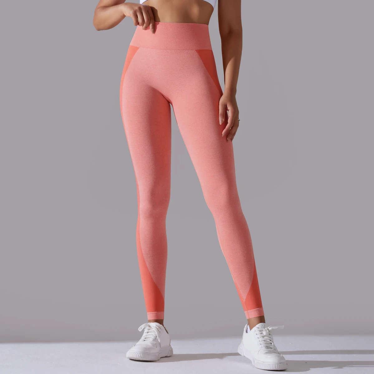 New Nylon Yoga Leggings Women\'s Pants Gym Sport Fitness Outfit Women High Waist Elastic Tight Breathable Trainning Joggings Pant