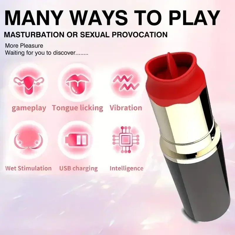 Mini Lipstick Vibrator 10 Speed Secret Bullet Vibrating Clitoris Stimulator Massage Female Masturbator Adult Sex Toys for Women