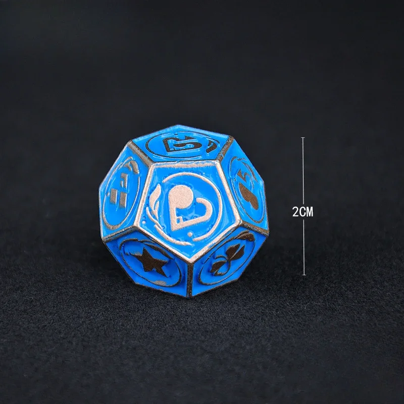 Honkai: Star Rail Fantasy Figurines Aventurine 3D Dice Cosplay Costumes DIY Props Exquisite Beautiful Brithday Gift for Friend