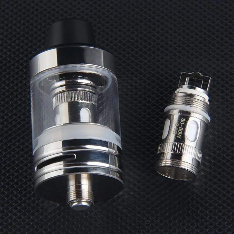 5 TVR 30 Atomizer E-cigarette Atomizer Core 3ohm Top Filling Tank 510 Thead Cartomizer for 30w-80w Vape Mods Battery