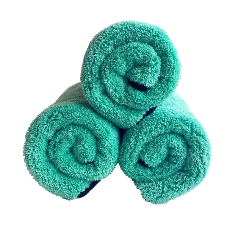 1400GSM Korallen Fleece Deluxe Auto Waschen Mikrofaser Handtuch Plüsch Reinigung Trocknen Tuch Auto Pflege Tuch Detaillierung Polieren – Detail 3