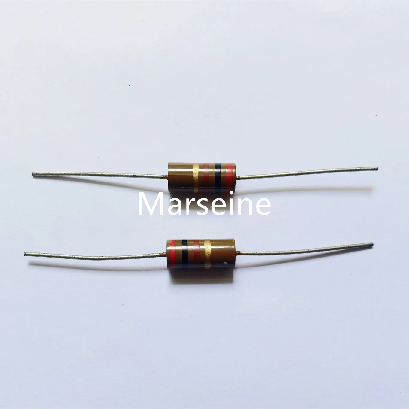 Original nuevo 100% RM2 2W 200R 5% 8x18 pie de cobre grueso película de carbono crossover frecuencia de audio resistencia de fiebre (Inductor)