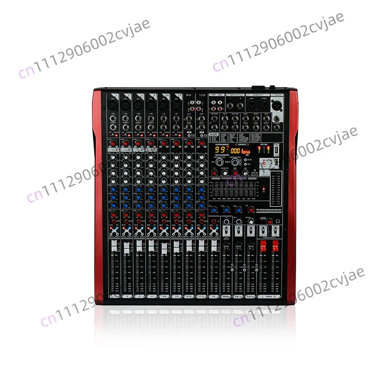 Channel Professional Audio Mixing Console  Audio Digital Multi Effector Processor for Stage Sound System