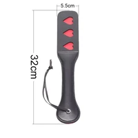 1pc PU Leather Riding Whip Portable Outdoor Game Durable Soft Handle Horse Riding Paddle Horse Racing Training Practice Tool 5