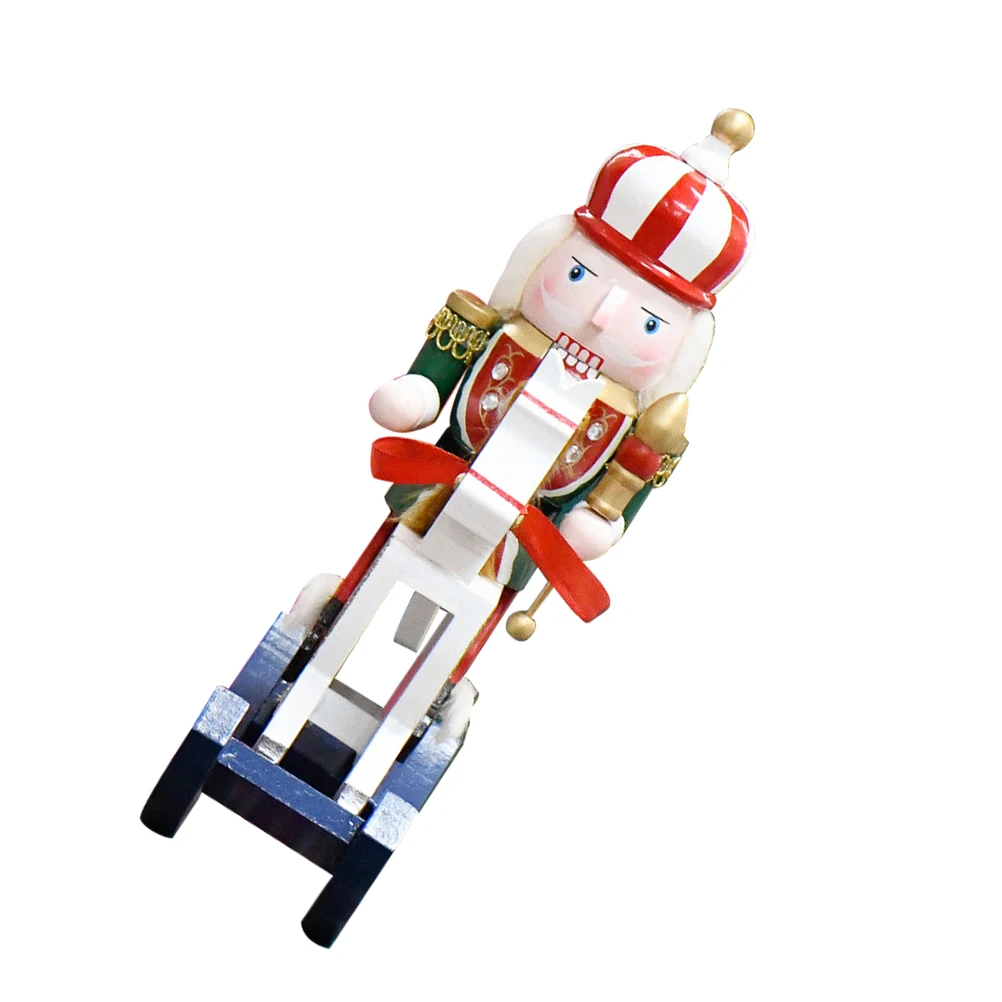 

30cm Nutcracker H crafted Nutcracker Tabletop Christmas Decor Wooden nament Mantel Shelf Display