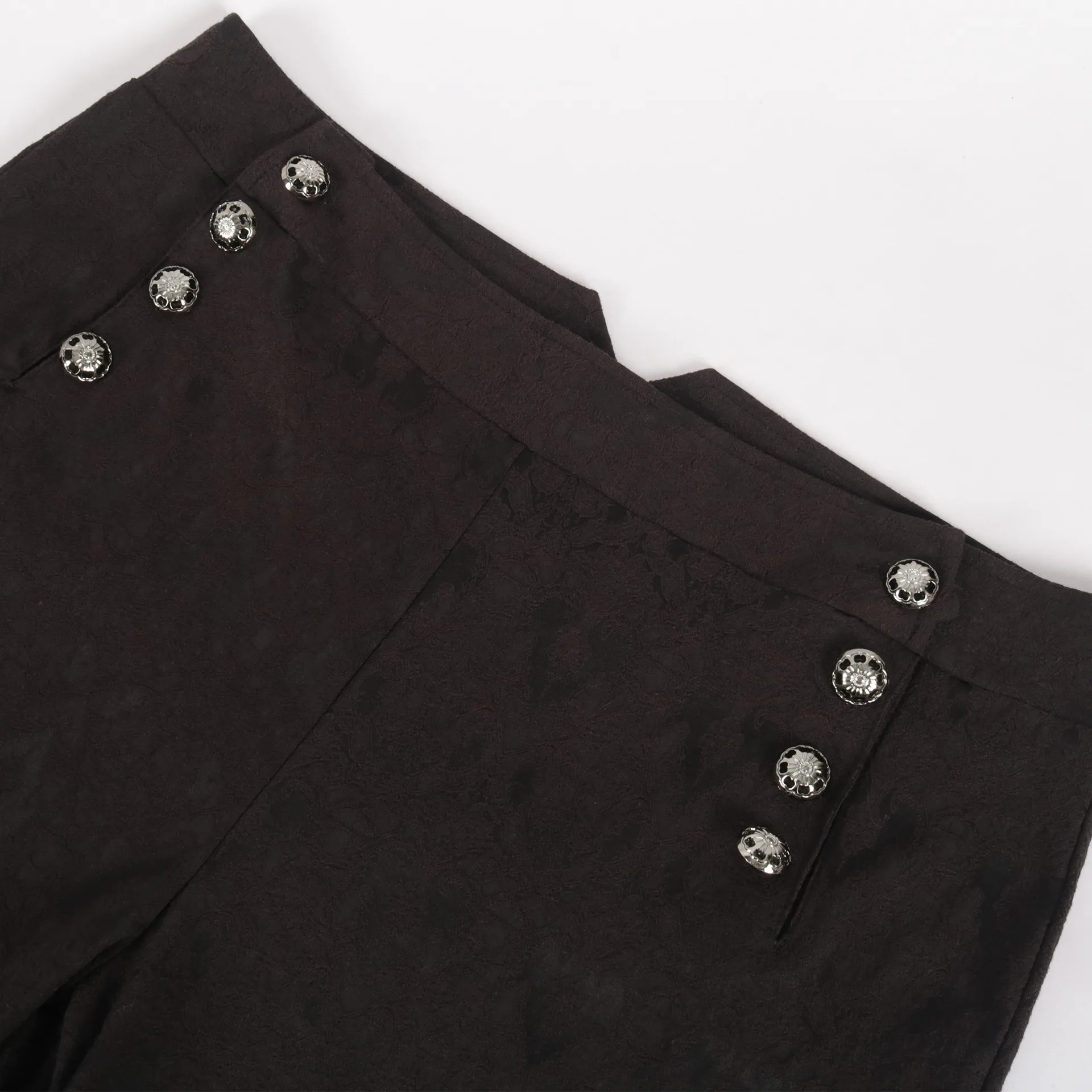 Steampunk Gothic Men Pants Wedding High Waist Slim Fit Men Trousers Retro Pants Punk retro men\'s uniform overalls