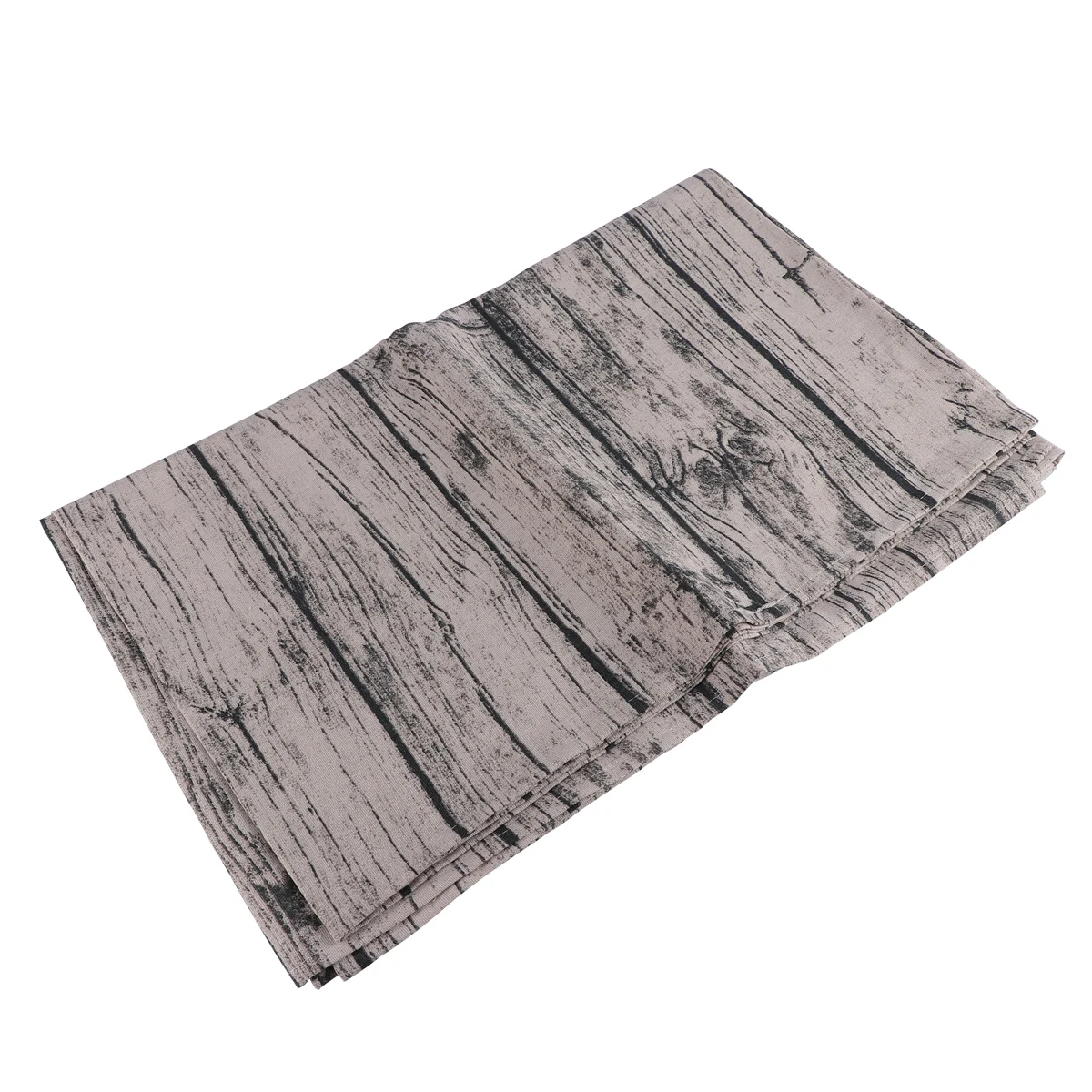 

Elegant Wood Tablecloth Cotton Linen Covers European Style Tablecloth Lightweight Washable Dining Cloth Classic Holiday Decor