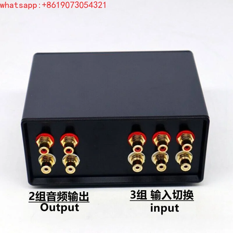 Speaker switcher 3/4/5/6 group Select 1 group Signal input Switch 2 channel stereo output