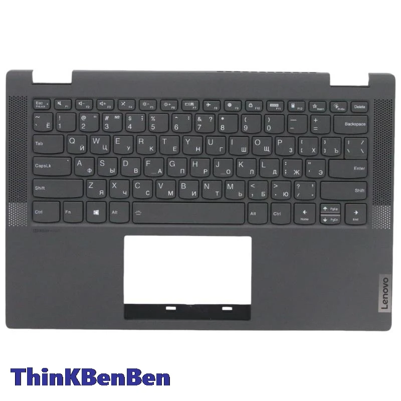 

RU Russian Grey Keyboard Upper Case Palmrest Shell Cover For Lenovo Ideapad Flex5 14 14ALC05 14ARE05 14IIL05 14ITL05 5CB0Y85438