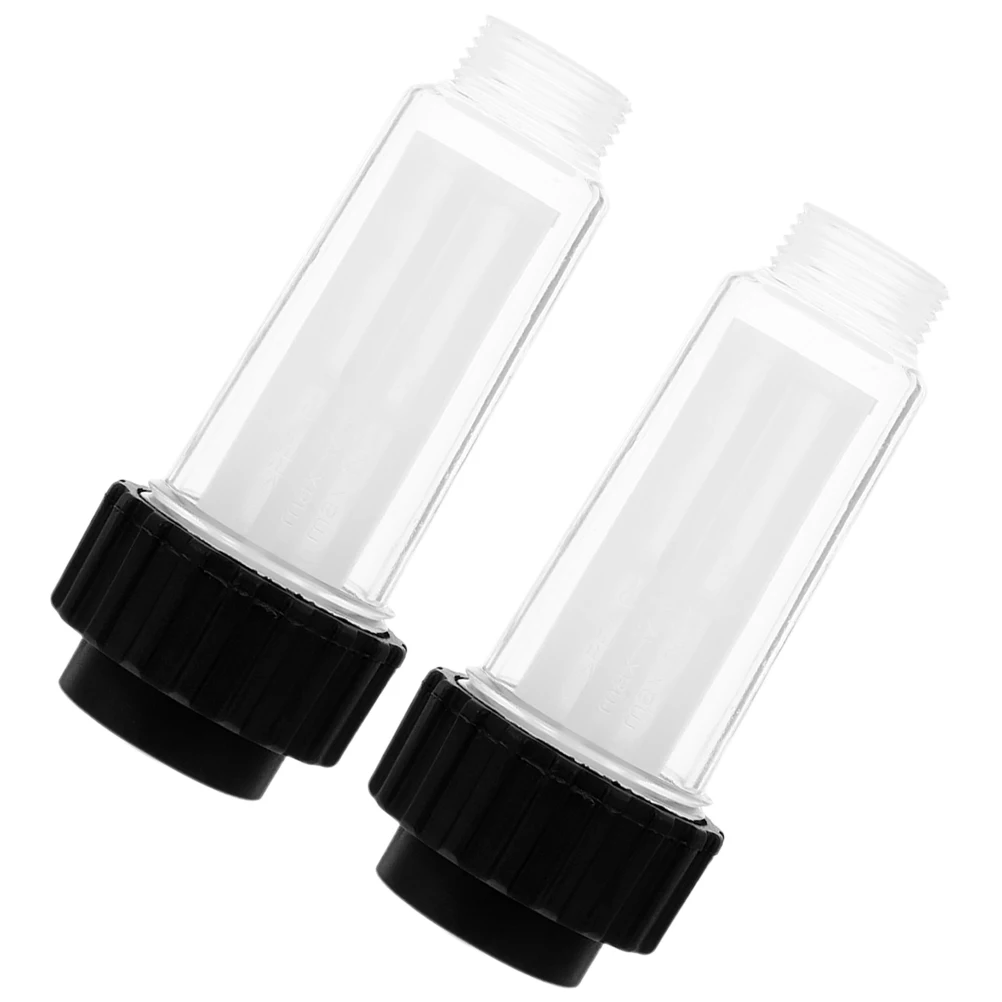 2pcs Pressure Washer Filter Inlet Water Filter For High Pressure Washer Garden Hose Rv Car Wash Sediment Removal Long Life