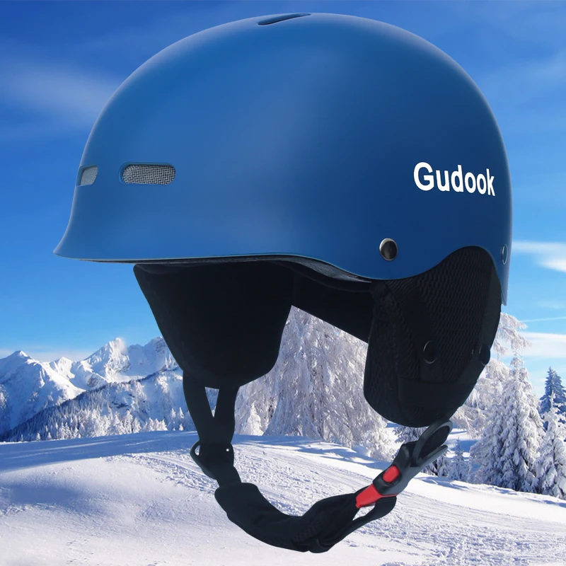 Casco de esquí desmontable para Snowboard, protección de seguridad, equipo al aire libre, 2024