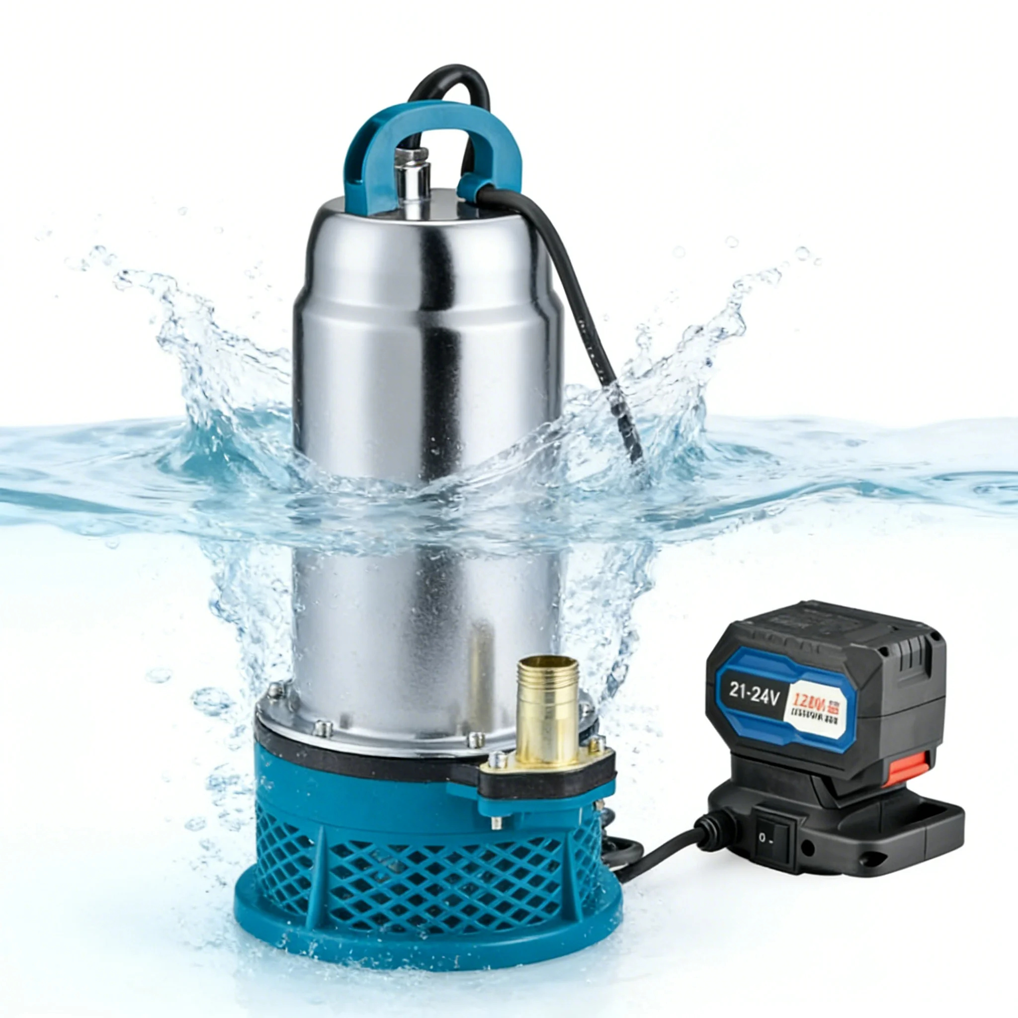 DC Motor Stainless Steel Single Suction Solar Submersible Pump Low Voltage High Flow Irrigation Agricultural view 3