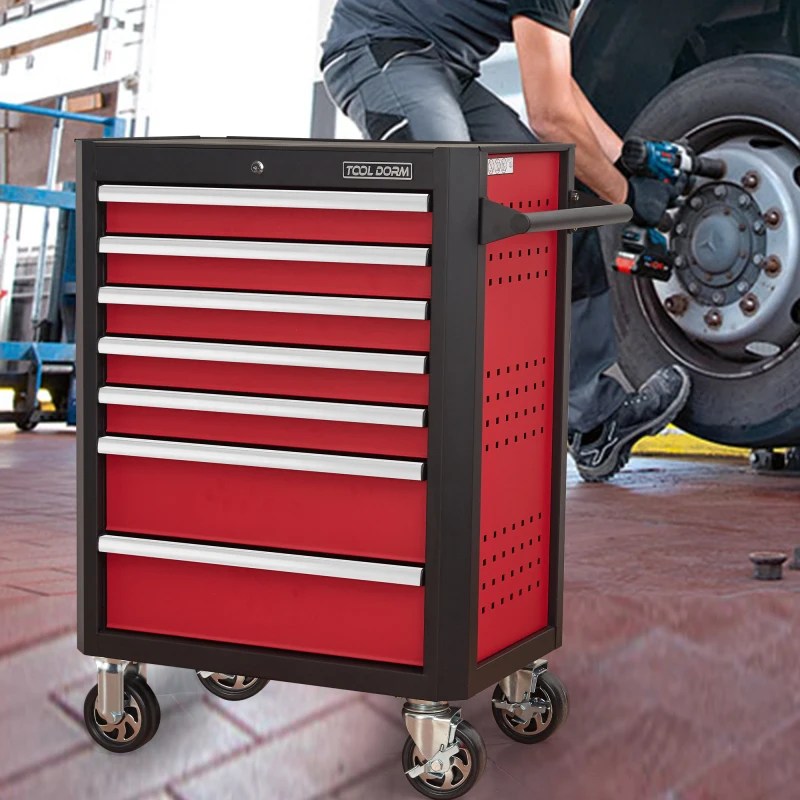 Cabinet Drawer Height Help Inch Moving Tool Tool cabinet Wheels Width 28inch 7 Drawer Tool Cabinet