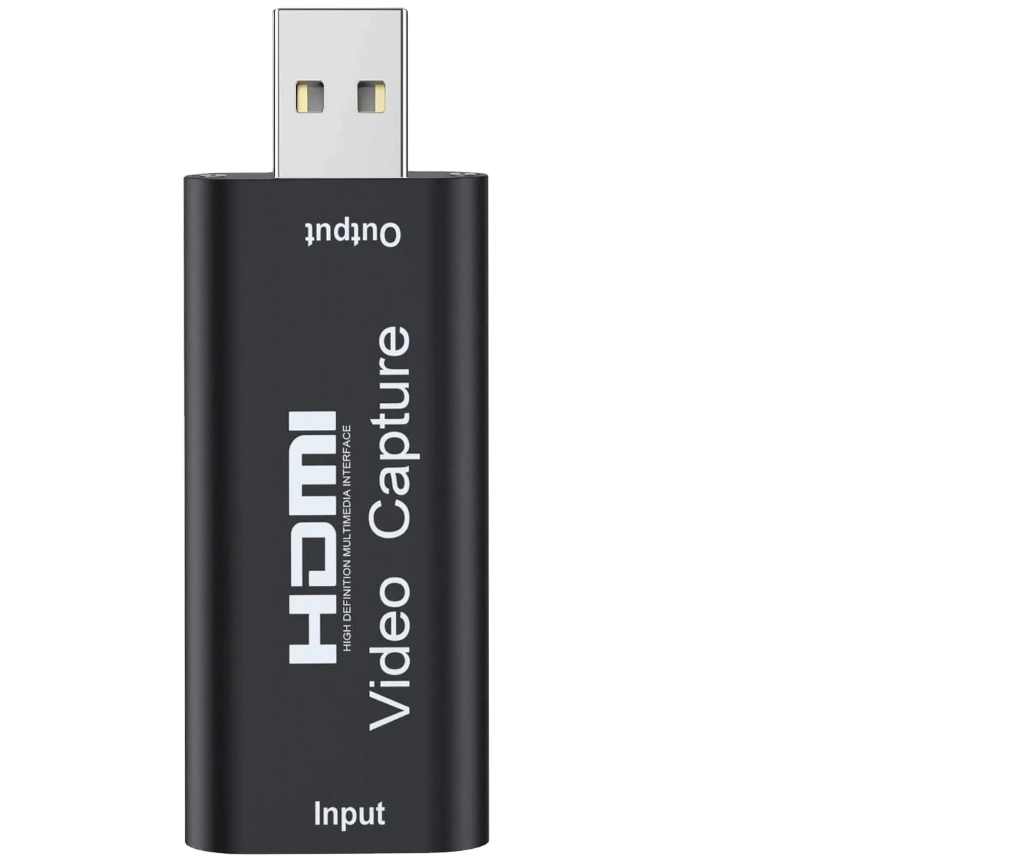 2PCS DTECH Hdmi To Usb 2 0 Video 4k Hd Recorder Game Video Live Streaming Adapter Video Capture Card