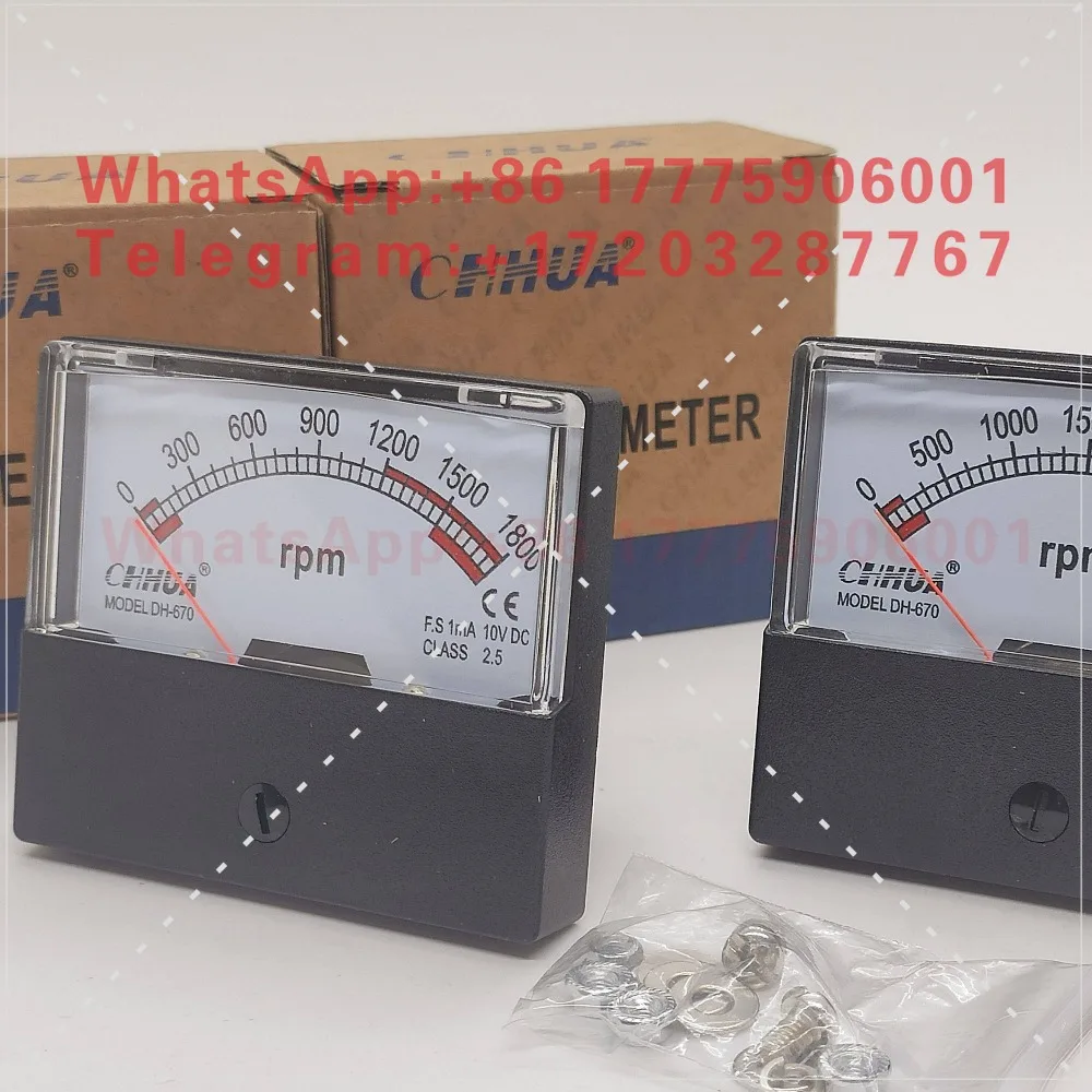 

Instrument DH-670 Pointer DC Voltage RPM Inverter Tachometer
