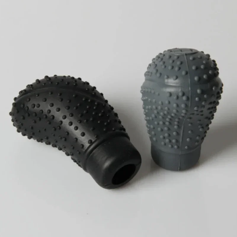 Car Gear Shift Knob Silicone Cover Universal Gear Rod Protect Case Dustproof WaterProof Lever Handle Skin Nonslip Manual Shifter 5