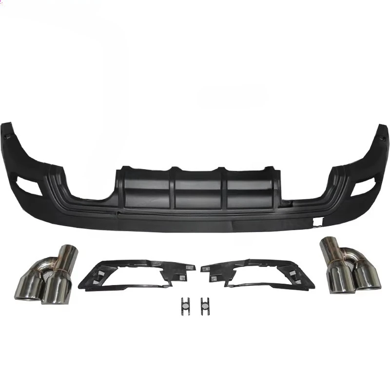 

Aftermarket Auto Body Parts Upgrade PP Plastic Rear Lip and Tail Throat for Jaguar F-pace2016-2019customcustom