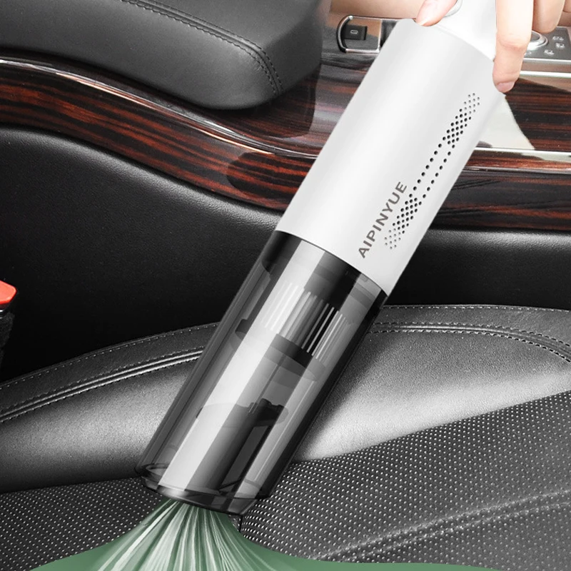 Car vacuum cleaner High-power wireless portable handheld vacuum cleaner Dry and wet small family car dual vacuum cleaner