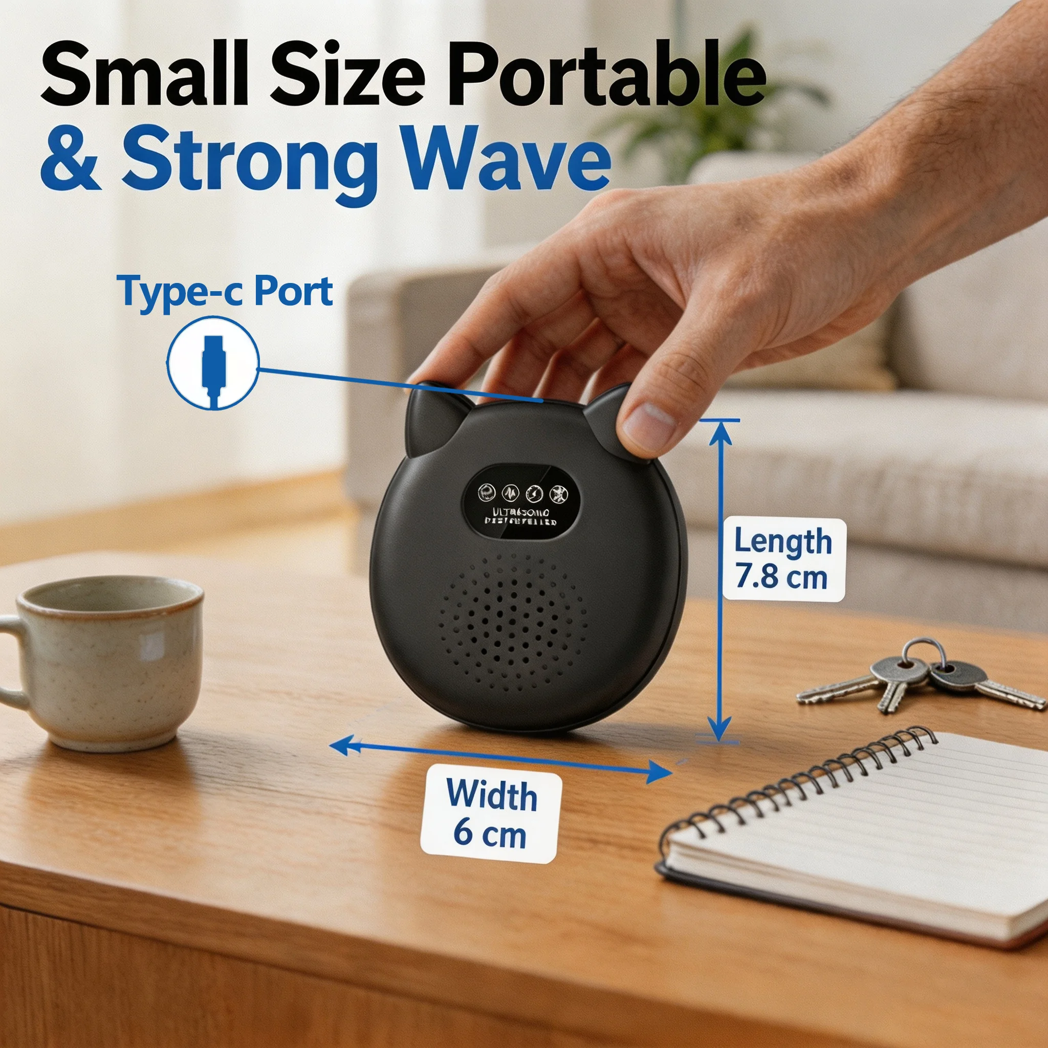 TIMESS Ultrasonic Mice Mouse Repellent Anti Mosquito Repellent for Mice Rodent Pest for Control Rodent Rat Repellent Electronic