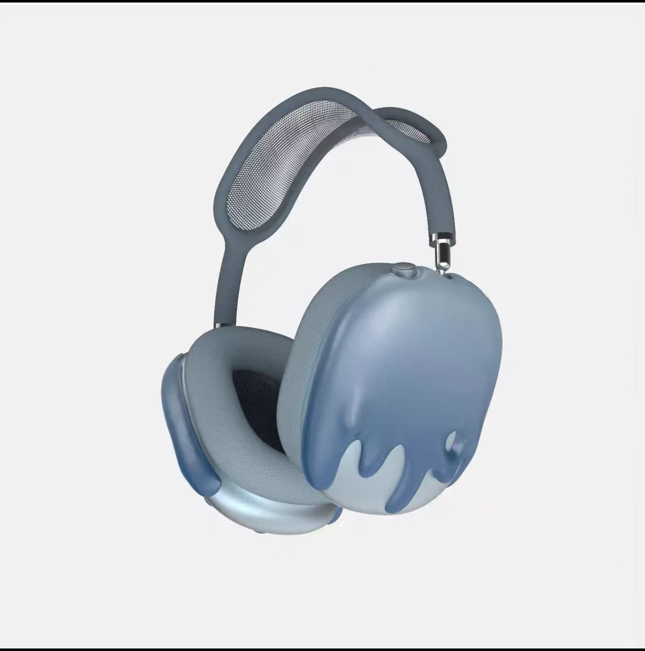 Градиентный чехол для наушников, декоративный аксессуар для чехла для наушников с повязкой на голову, подходит для AirPods Max