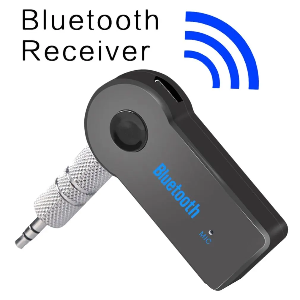 3.5mm Bluetooth Version 4.1 Wireless Car Adapter Aux Car Audio Receiver Adapter Noise Cancelling Technology Audio Receiver